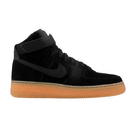 Nike Air Force Black Suede Shoes for Men | Editorialist