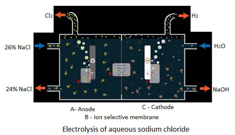 Electrolysis of Sodium Chloride - Molten and Aqueous Solution