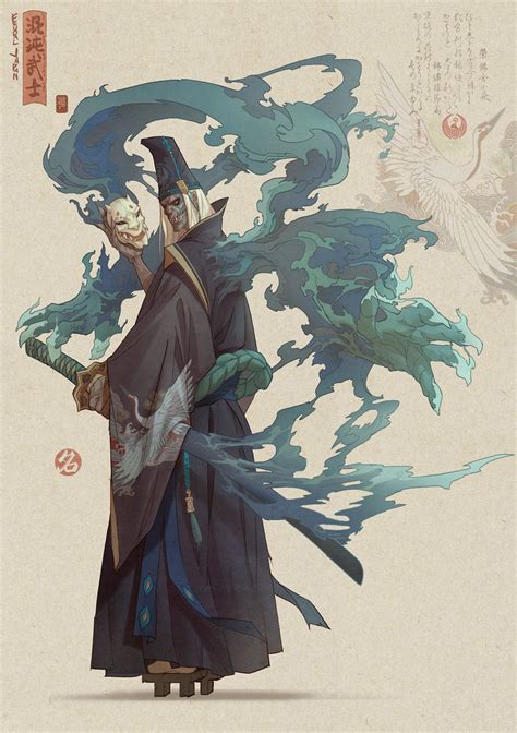 ArtStation - Hua Lu's submission on Feudal Japan: The Shogunate - Character Design | Concept art ...