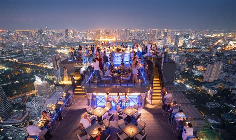 Moon Bar - rooftop bar at Banyan Tree Bangkok - Asia Bars & Restaurants