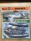 NEW Airfix 72ND SCALE RUSSIAN MIG-15 Model Kit Made in England 1973 Kit 01017-1 | eBay