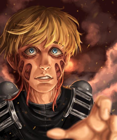 [OC Fanart] Painted Armin after his introduction in the last episode ...