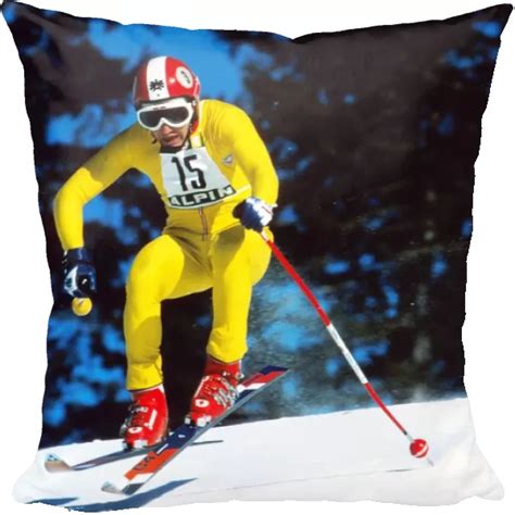 Pillow of Franz Klammer at the 1976 Innsbruck Winter Olympics