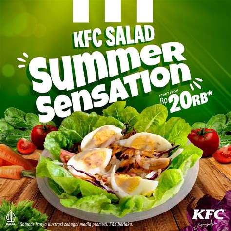 KFC Salad Summer Sensation Baru Dari KFC - scanharga