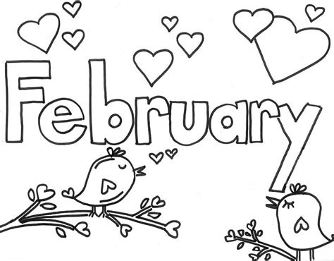 February 3 Coloring Page - Free Printable Coloring Pages for Kids