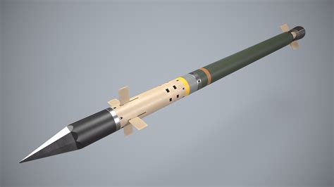 MBDA MISTRAL Launcher With Missile 3D Model - TurboSquid 2215752