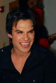 I do love a man with FANGS! | Ian somerhalder vampire diaries, Vampire diaries damon, Vampire ...