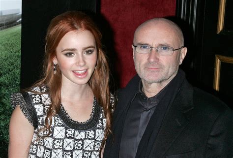 Lily Collins Said Her Dad Phil Collins Wrote This Award-Winning Song for Her