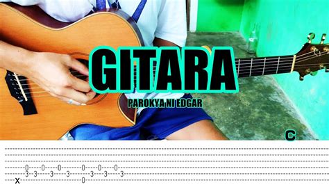 Gitara - Parokya ni Edgar - Fingerstyle Guitar (Tabs) Chords Lyrics - YouTube