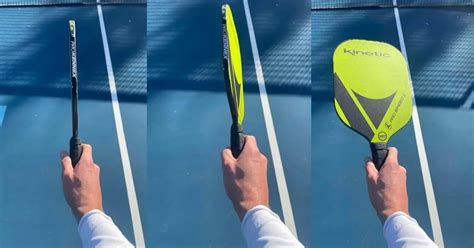 How to Grip a Pickleball Paddle: 3 Main Grips And How To Use Them