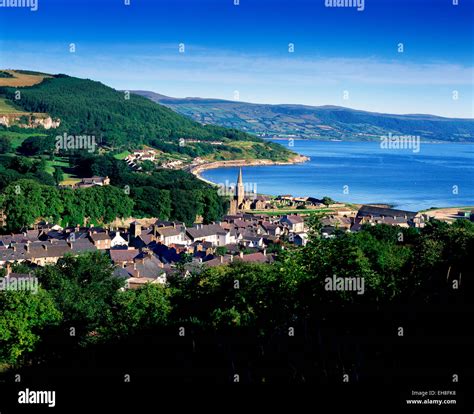 Glenarm, antrim Coast Co. Antrim, northern Ireland Stock Photo - Alamy