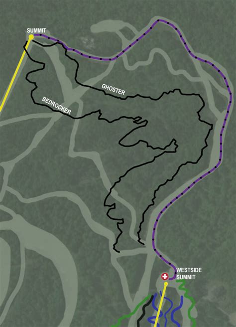 Trail Map – Bike Park - Mt. Abram