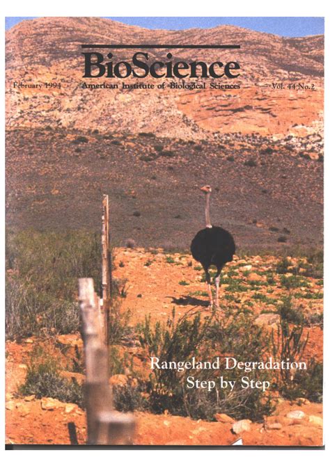 (PDF) A Conceptual Model of Arid Rangeland Degradation