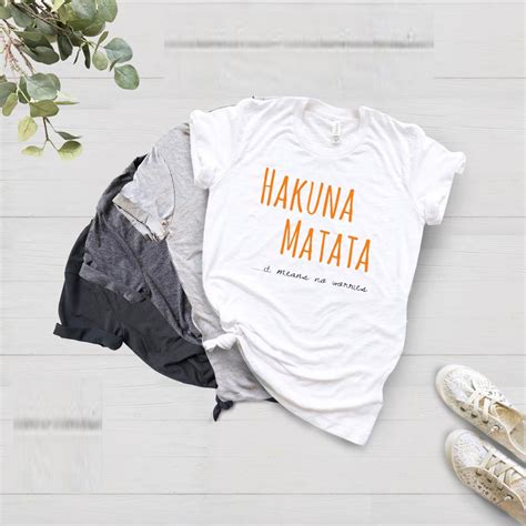 Unisex Hakuna Matata Tshirt