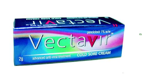 Vectavir Penciclovir Cold Sore Cream