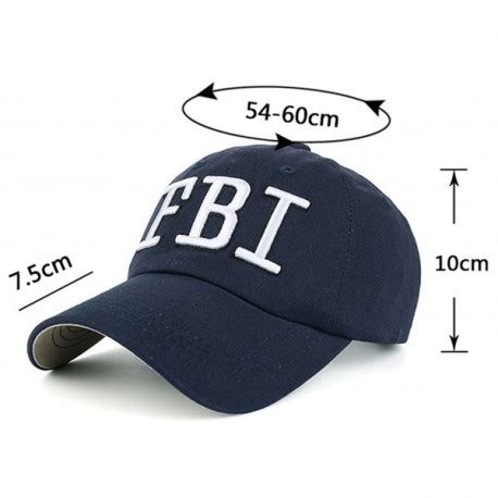 FBI Hat Women Baseball Hats Gorras Trucker Cap Embroidered FBI For Men ...