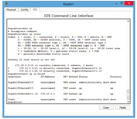 2 Configured Interface of Core Router | Download Scientific Diagram