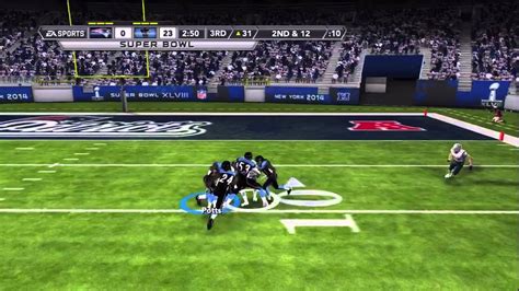 Madden 12 Franchise Mode Super Bowl (Patriots vs Vultures) - YouTube