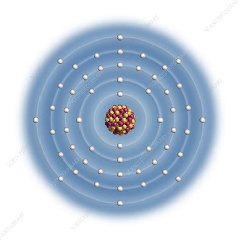 Xenon, atomic structure - Stock Image - C023/2560 - Science Photo Library