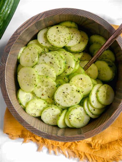 Cucumber Salad Recipe - Girl With The Iron Cast