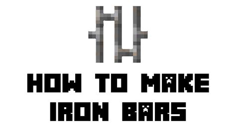 Iron Bars Recipe Minecraft - banana-breads.com