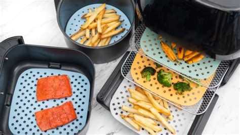 Air Fryer Silicone Mats or Liners for Non-Stick Air frying | White On Rice