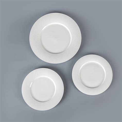 28 Dinnerware Wholesale Dinner Plates, China Design Plates Restaurant, Grid Disk Bulk Ceramic ...