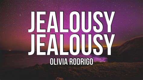 Olivia Rodrigo - jealousy, jealousy (Lyrics) Chords - Chordify