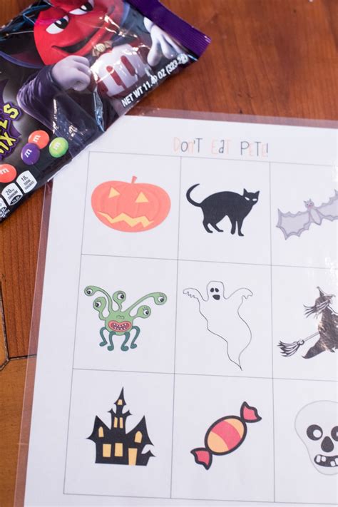 Halloween Don't Eat Pete Game Board Printable