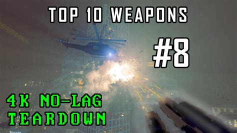 Top 10 Teardown Weapons [#8 Megagun] - No-Lag Teardown in 4K - YouTube