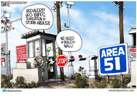 CARTOON: Storming Area 51 | Michael Ramirez | Opinion