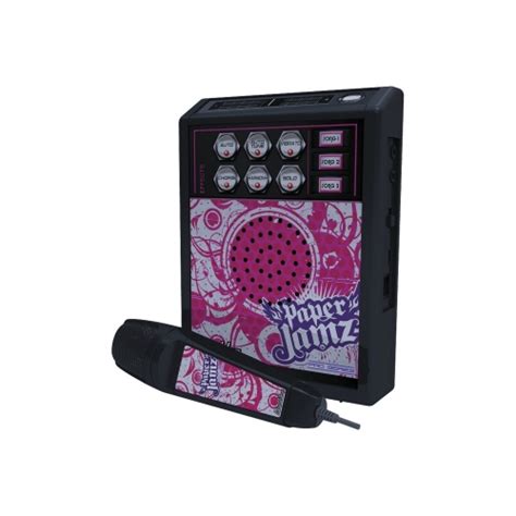 Paper Jamz Pro Series Microphone and Amp Pink Effects Gadget 0771171164227