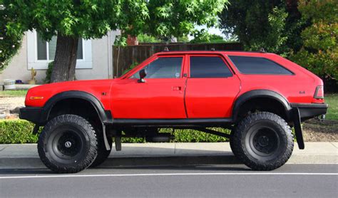 Lifted V8 powered 87 AMC Eagle Wagon | Vintage jeep, Lifted cars, Amc