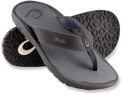 OluKai 'Ohana Flip-Flops - Men's | REI Co-op | Mens flip flops, Flip flops, Comfortable flip flops