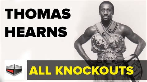 Thomas Hearns Knockouts (Título Mundial) - YouTube