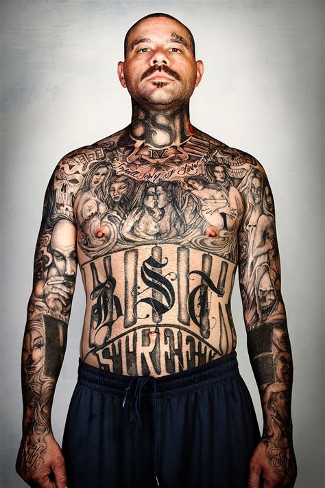 steven burton digitally deletes the tattoos of ex-gang members