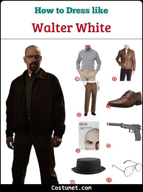 Walter White (Breaking Bad) Costume for Cosplay & Halloween