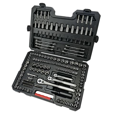 Craftsman Mechanics Tool Set Metric Wrench Case 216 piece 02157 - Walmart.com