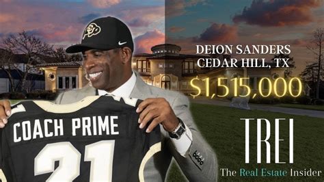 Deion Sanders House Tour | Texas | $1,515,000 - YouTube