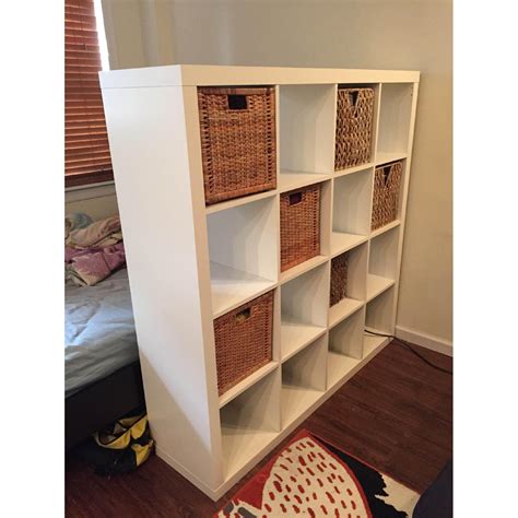 Ikea Expedit White Shelving Unit - AptDeco