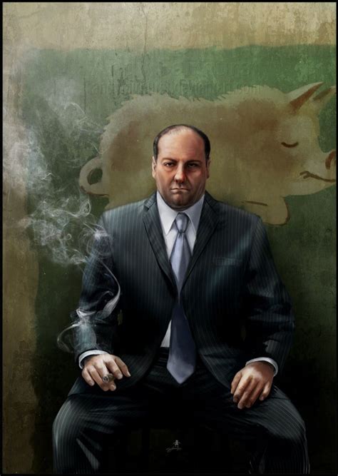 Tony Soprano by AndyFairhurst on deviantART | Sopranos poster, Sopranos art, Sopranos artwork