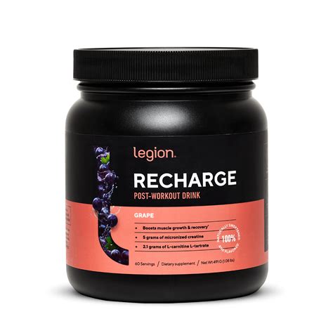 Legion Recharge | Post-Workout Supplement with Creatine