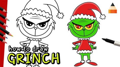 How To Draw The Grinch Really Easy Drawing Tutorial Drawings Fun | Images and Photos finder