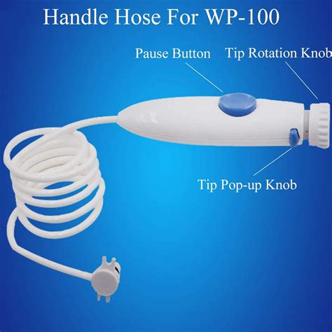 Oral Irrigator Hose Handle Replacement Part Waterpik WP-100 Water Flosser Dental - Walmart.com ...