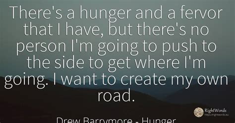 Quotes about Hunger