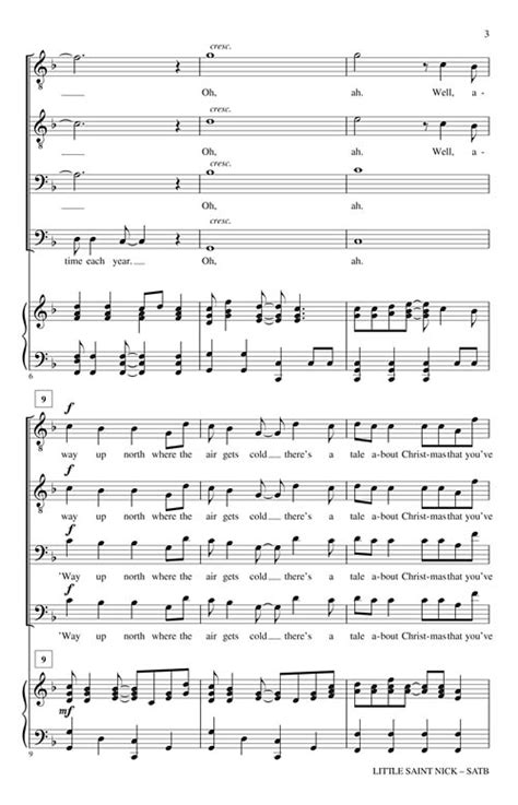 Little Saint Nick Sheet Music by Christopher Peterson (SKU: 00121914) - Stanton's Sheet Music