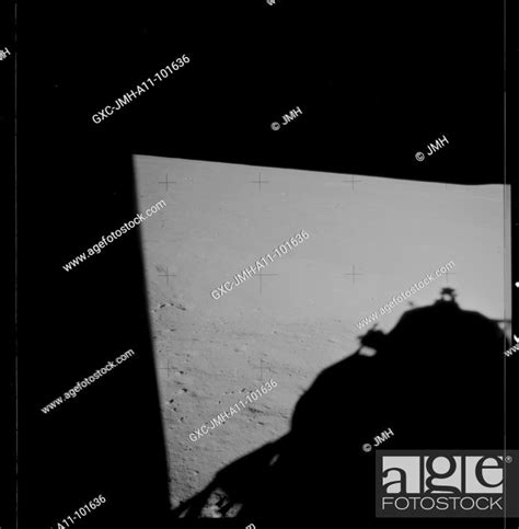 Apollo 11 hasselblad image from film magazine - post-landing, pre-eva, Stock Photo, Picture And ...