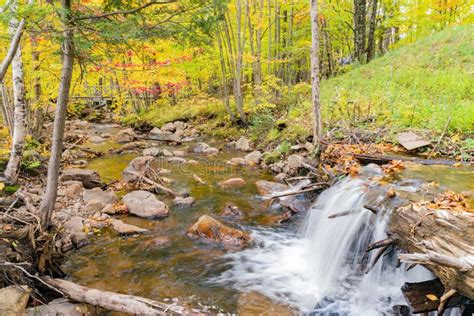 Beautiful Fall Color of Mont-Tremblant National Park Stock Photo - Image of quebec ...