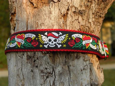 Skull and Crossbones dog collar Tattoo by NannerZeus on Etsy | Collar tattoo, Dog collar, Tattoo ...