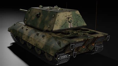 ArtStation - E100 tank